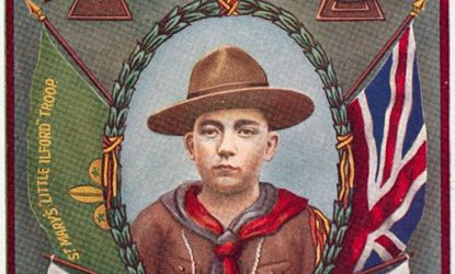 A World War I-era boy scout