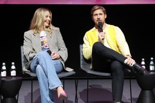 Margot Robbie and Ryan Gosling seen at Warner Bros.' "Barbie" Los Angeles Special Screening at the Academy Museum on January 30, 2024 in Los Angeles, California.