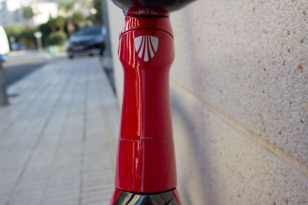 Such a sleek design to the front end of the Trek Madone 9