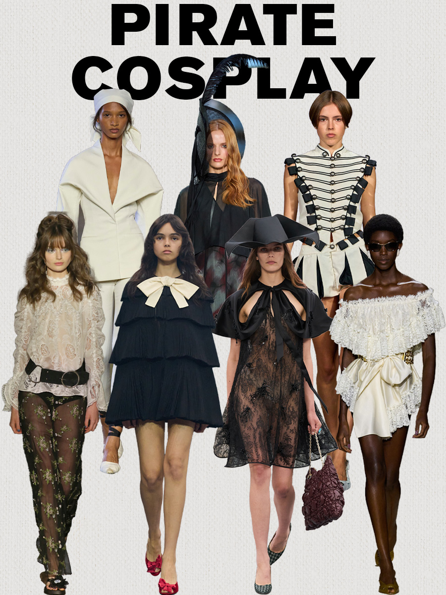 Collage of SS26 models