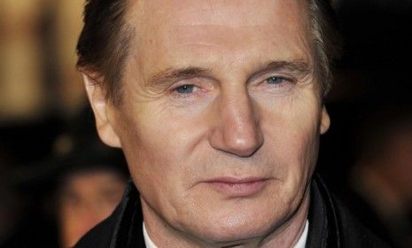 Liam Neeson, who lends his voice to Aslan the Lion in the Narnia movies, does not see the films&amp;#039; message as exclusively Christian.