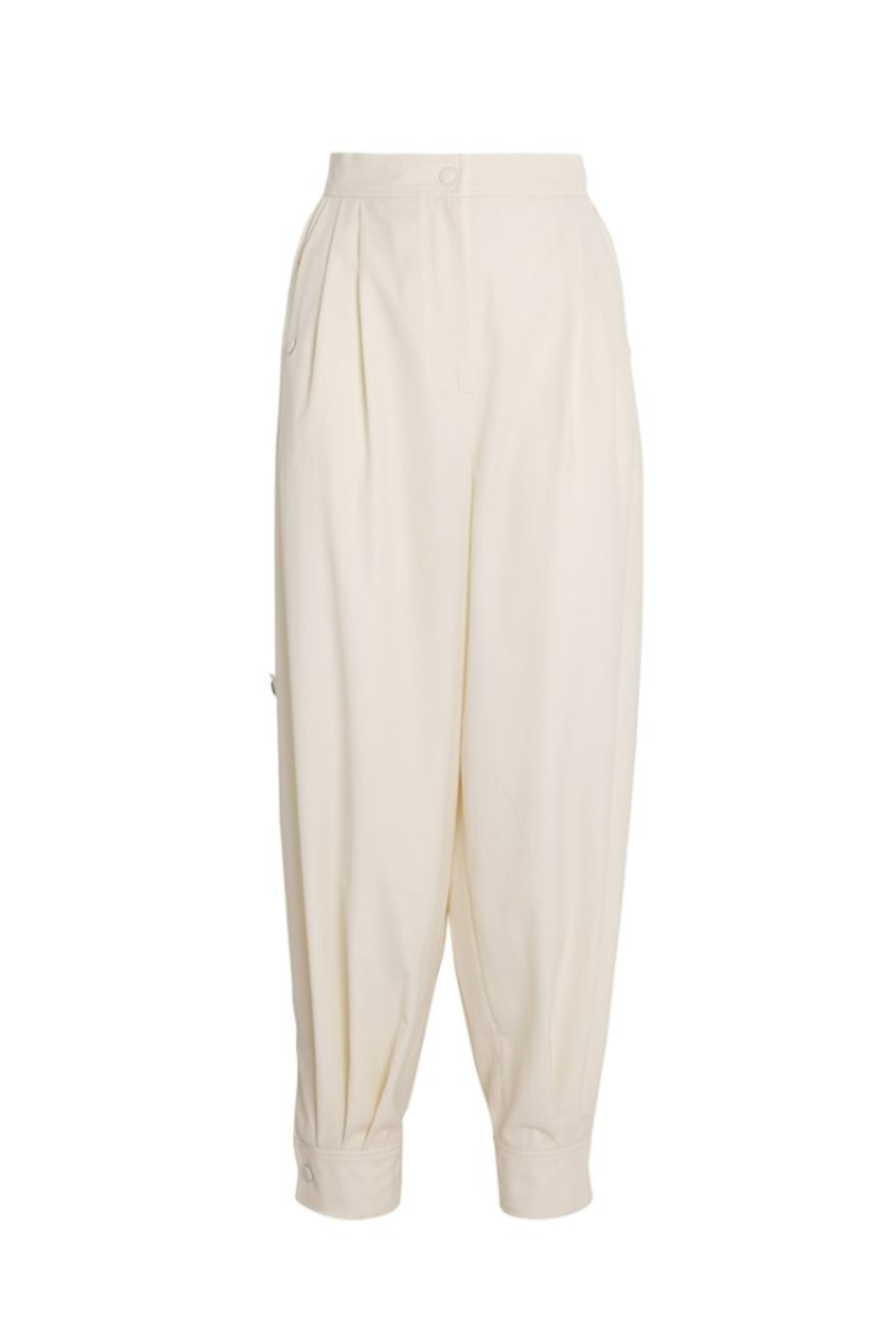 Max Mara, Cotton Pleated Balloon-Leg Trousers