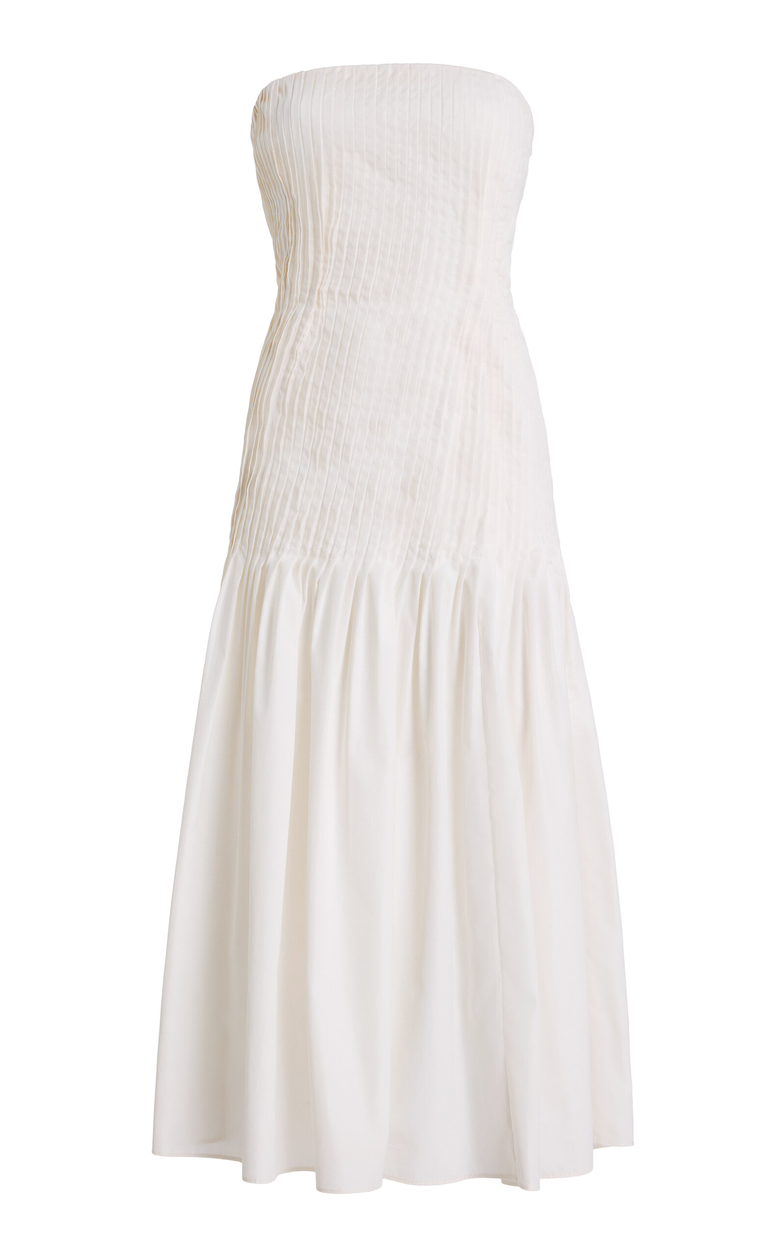 Lucienne A-Line Cotton-Poplin Dress