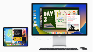 iPadOS 16 and Stage Manager with an external display