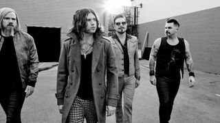Rival Sons, from left: Dave Beste, Jay Buchanan, Scott Holiday and Mike Miley