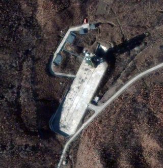 North Korea Sohae Launch Station Satellite Photo