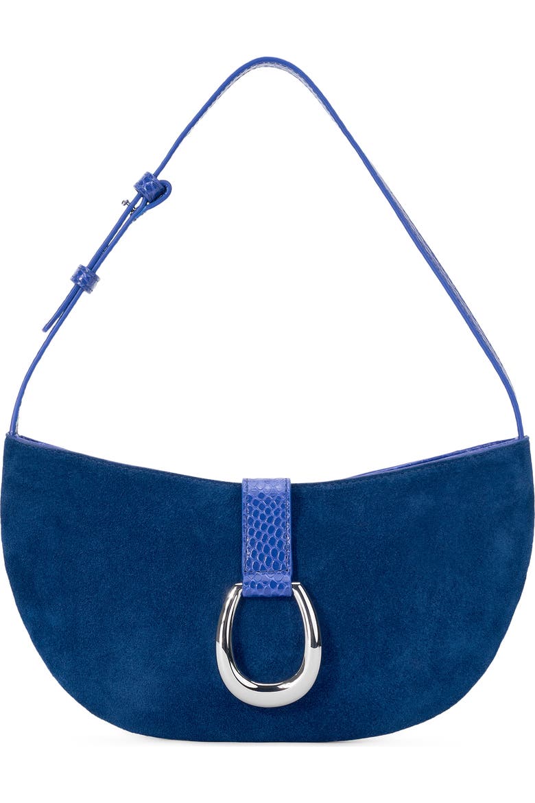 Harlow Crescent Leather Shoulder Bag