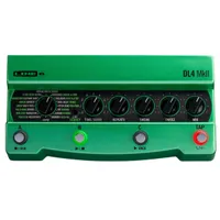 Line 6 DL4 MK24 footswitches | Buffered, true, or DSP bypass | Dedicated stop button