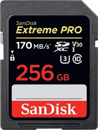 SanDisk 256GB Extreme PRO SDXC UHS-I Card: was $99 now $45 @ Amazon