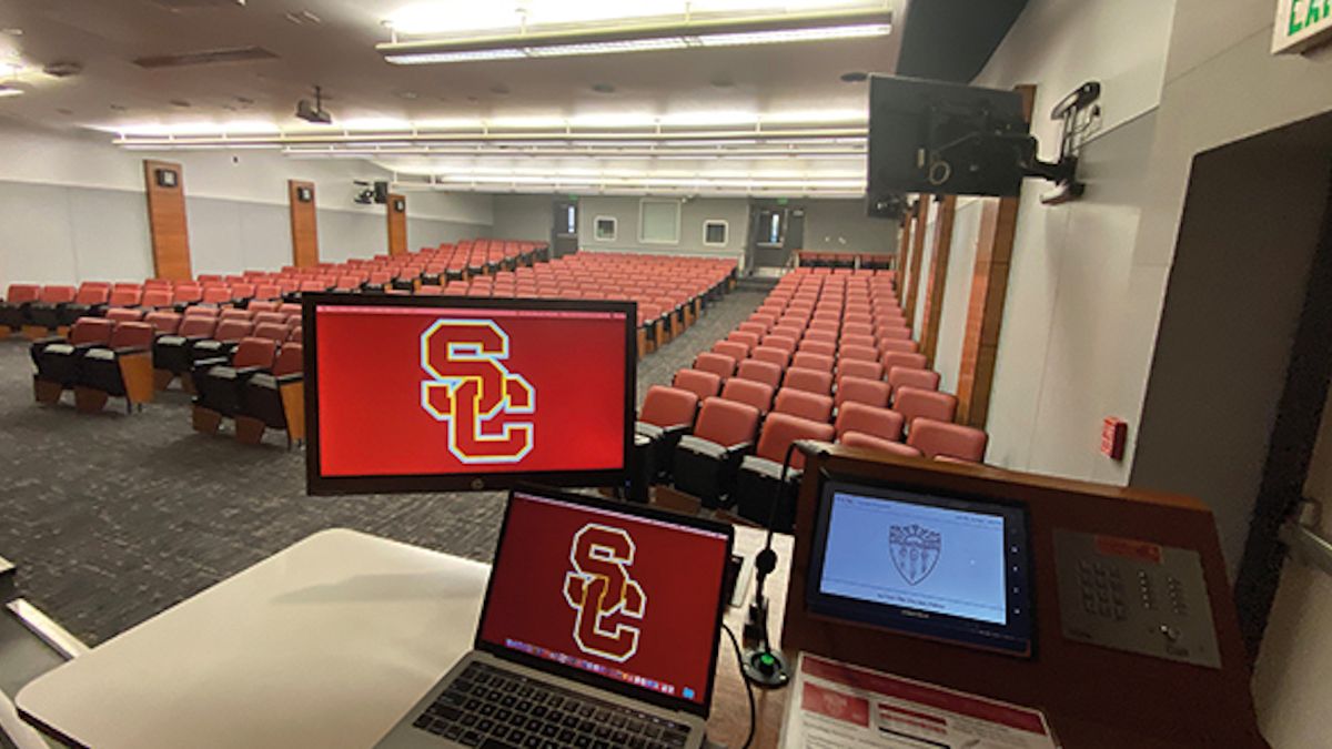 The University of Southern California (USC) has deployed a vast AV network to over 248 learning environments that will be foundational for a new hybrid distance/on campus educational program the school will roll out this fall.