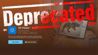 3D Viewer deprecated