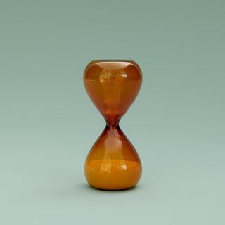 sense of calm meditation hourglass, part of mindfulness kit by Space of Time