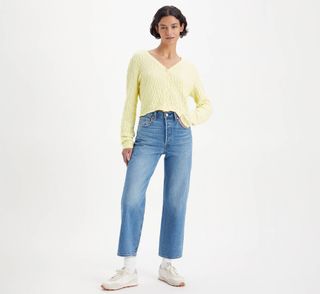 Levi's, Ribcage Straight Leg Ankle Jeans