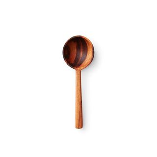 Artisanal wooden serving spoon