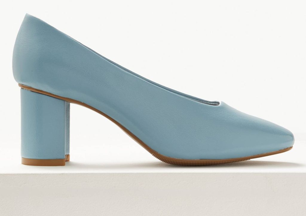marks and spencer purple shoes
