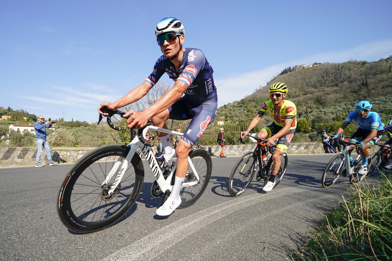 Settimana Internazionale Coppi e Bartali 2022 - 37th Edition - 4th stage Montecatini - Montecatini 158.7 km - 25/03/2022 - Mathieu Van Der Poel (NED - Alpecin - Fenix) - photo Massimo Fulgenzi/SprintCyclingAgency&Acirc;&copy;2022