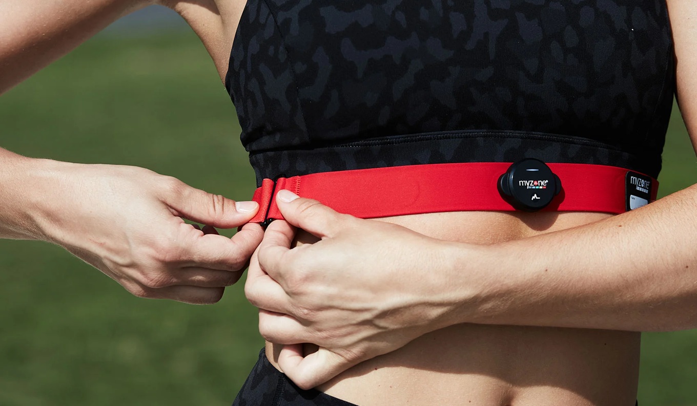 Myzone MZ-Switch heart rate monitor chest strap