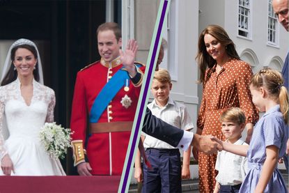 Kate Middleton, prince William, prince george, princess charlotte and prince louis