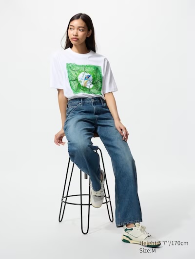The Boy and The Heron white T-shirt with graphic on the front / front