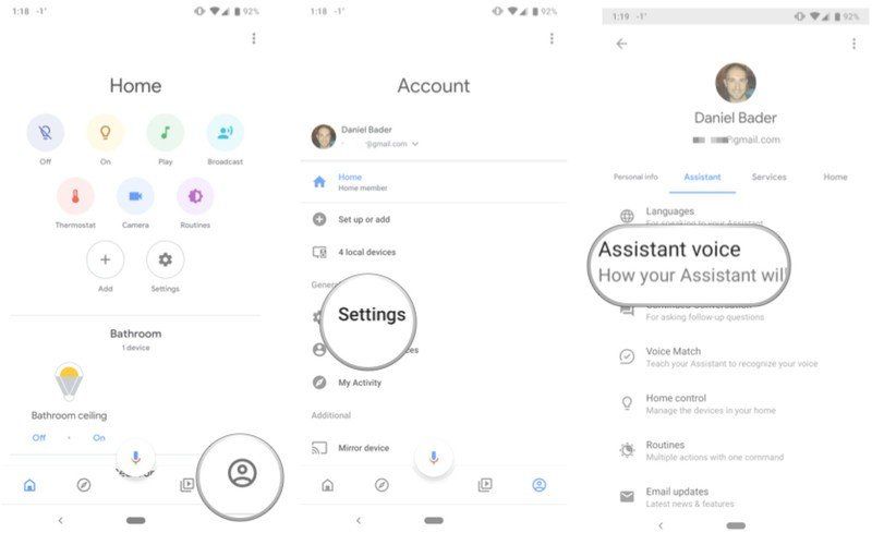 How To Change The Google Assistant Voice On Your Phone And Google Home ...