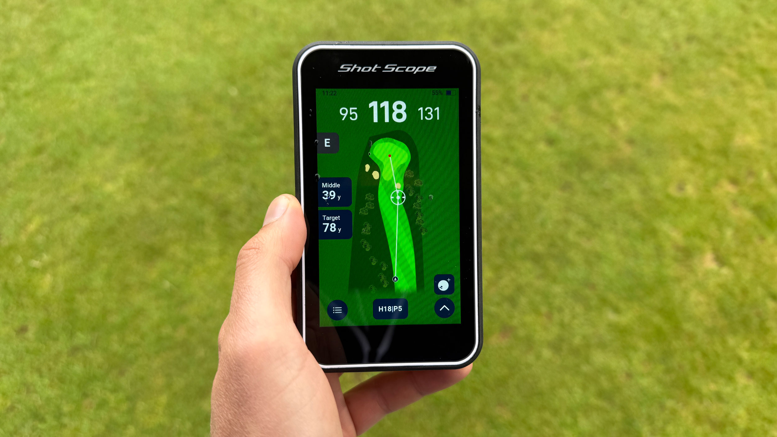 Shot Scope H50 GPS Hole Map