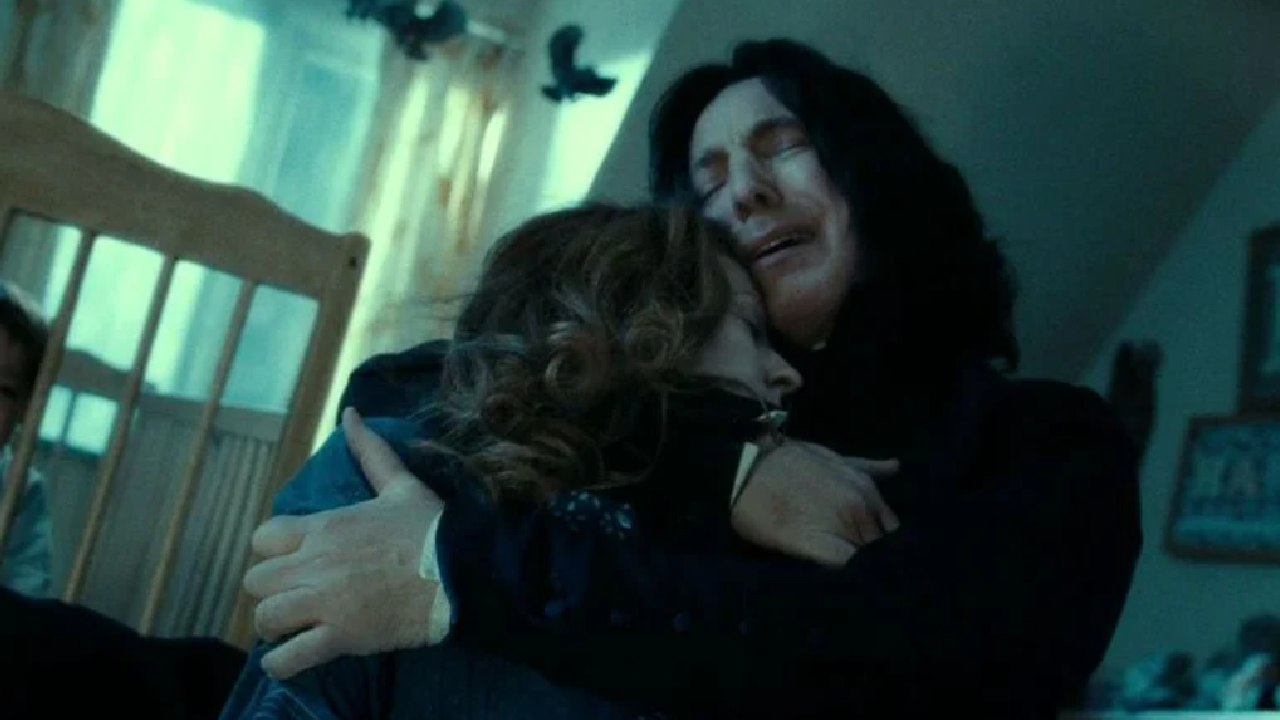 Alan Rickman in Harry Potter and the Deathly Hallows part 2.