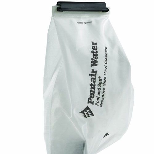 The large bag makes this pressure pool cleaner suitable for cleaning debris like twigs and leaves.