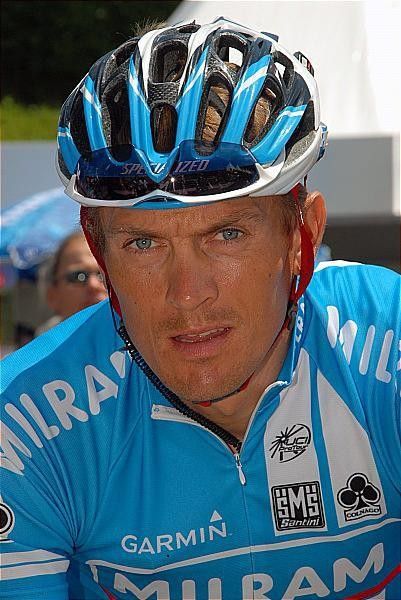 Ralf Grabsch (Team Milram) before the start.