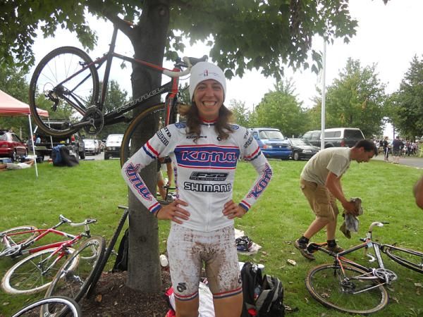 Helen Wyman (Kona) won the women's race