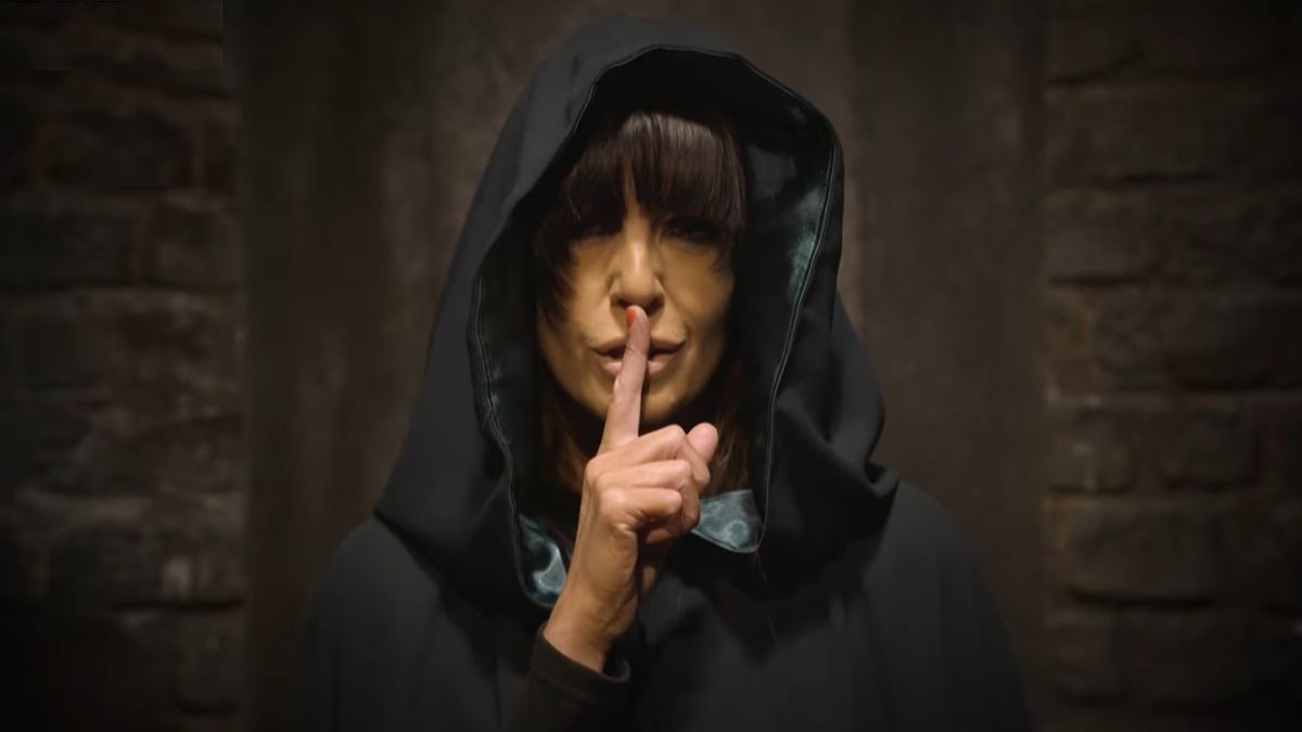 Claudia Winkleman in The Traitors trailer