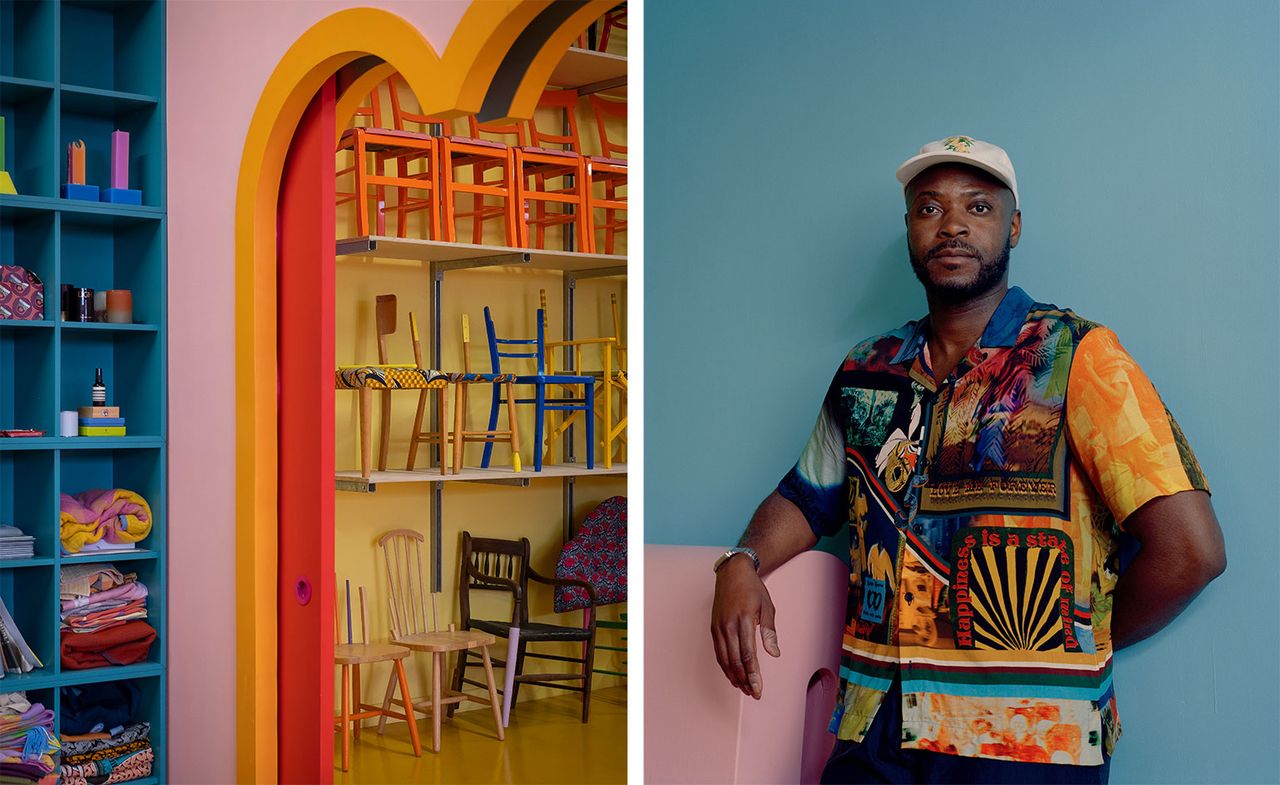 Yinka ilori and his studio