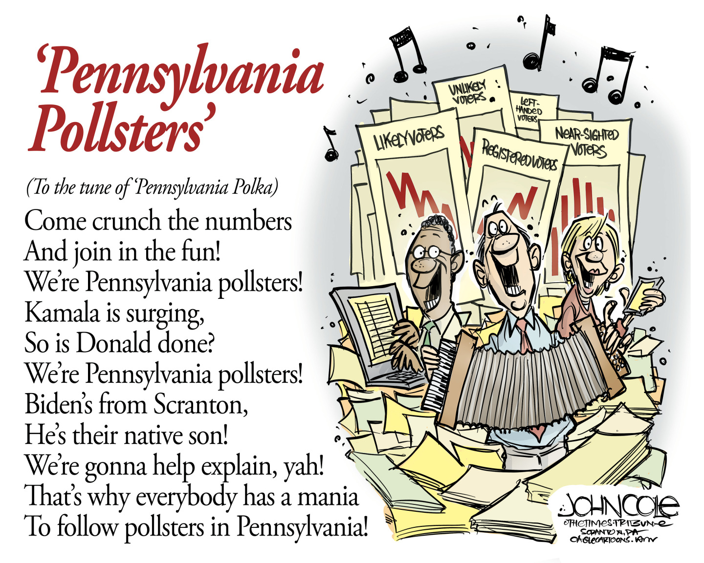 Political cartoon