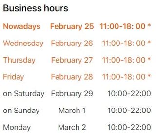 Apple China Store Hours