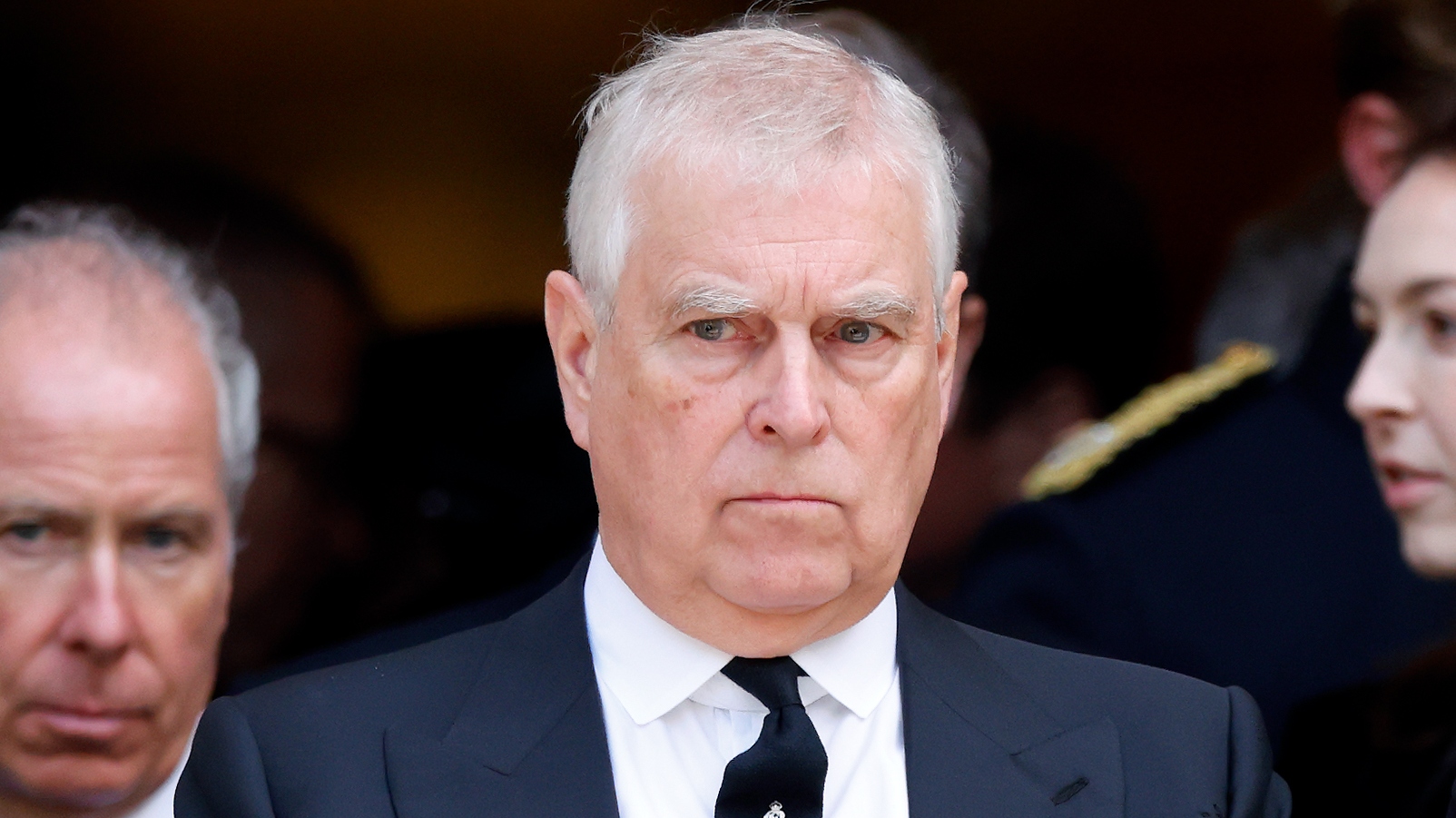 Andrew attends Katharine, Duchess of Kent&#039;s Requiem Mass service at Westminster Cathedral on September 16, 2025