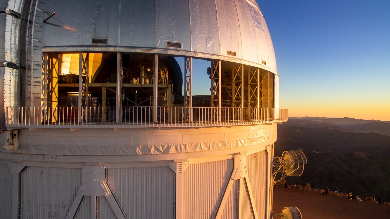 fotografía del telescopio