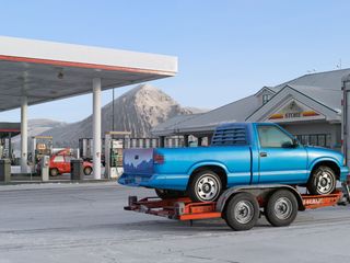 Gas Station, Wyoming, by Lucas Foglia