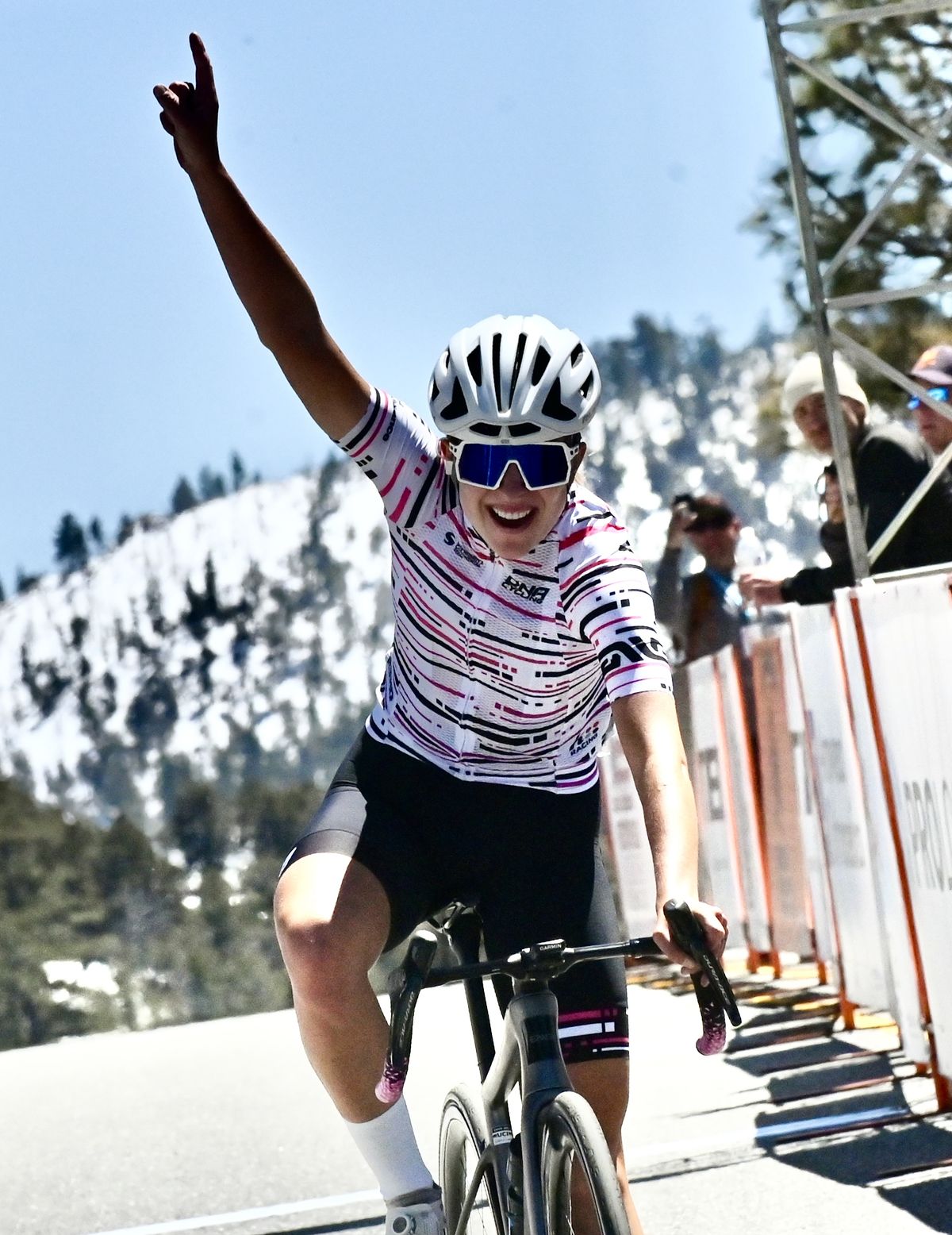 Nadia Gontova (DNA Pro Cycling) soloed to win stage 2