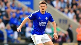 Harry Maguire Leicester City Manchester United