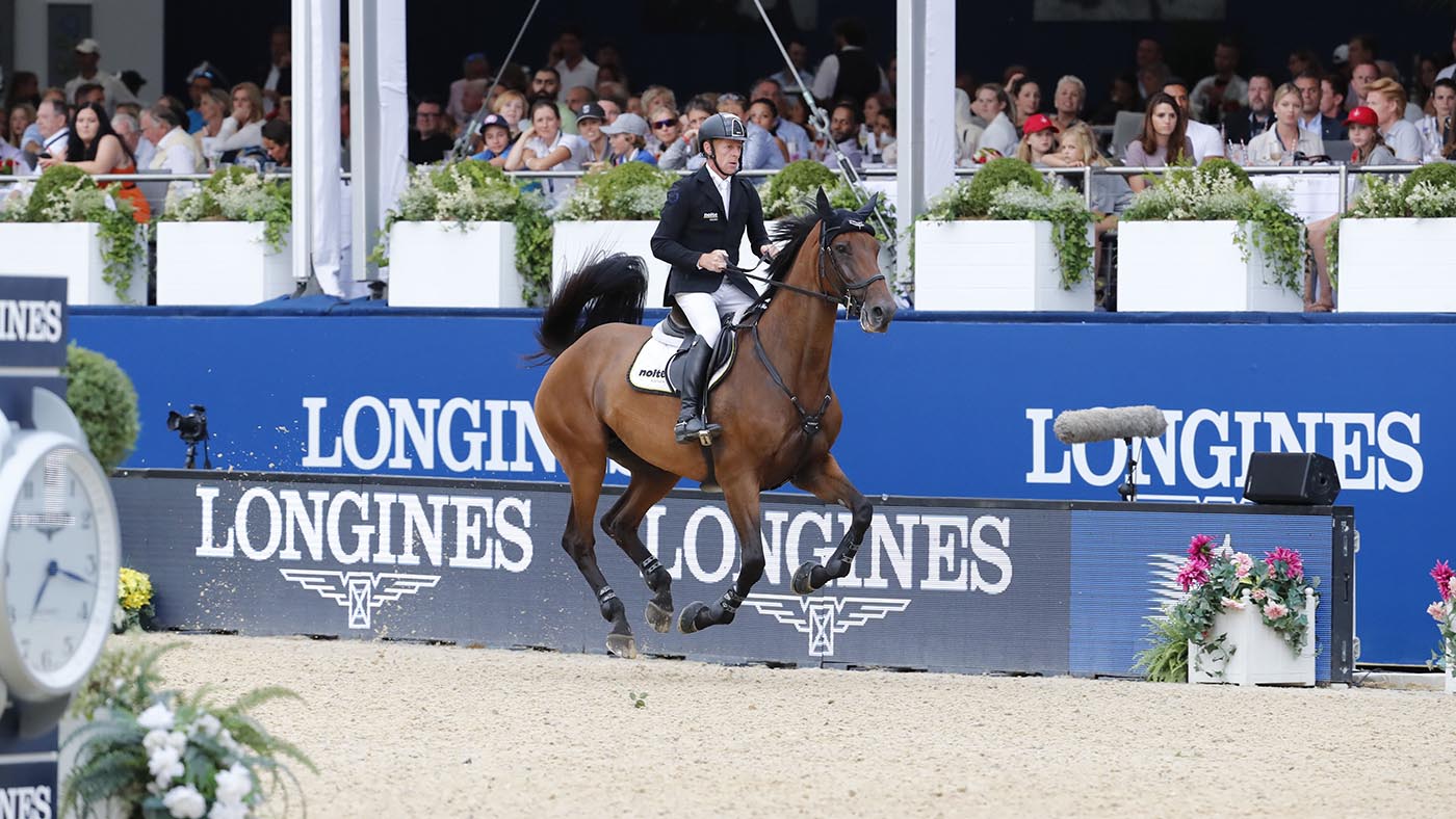 Marcus Ehning on Cristy