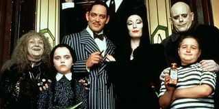 A group shot of The Addams in 'The Addams Family'