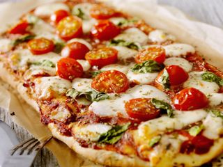 pitta bread pizza