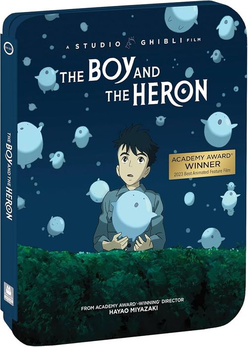 The Boy and the Heron - Limited Edition Steelbook 4K Ultra HD + Blu-ray