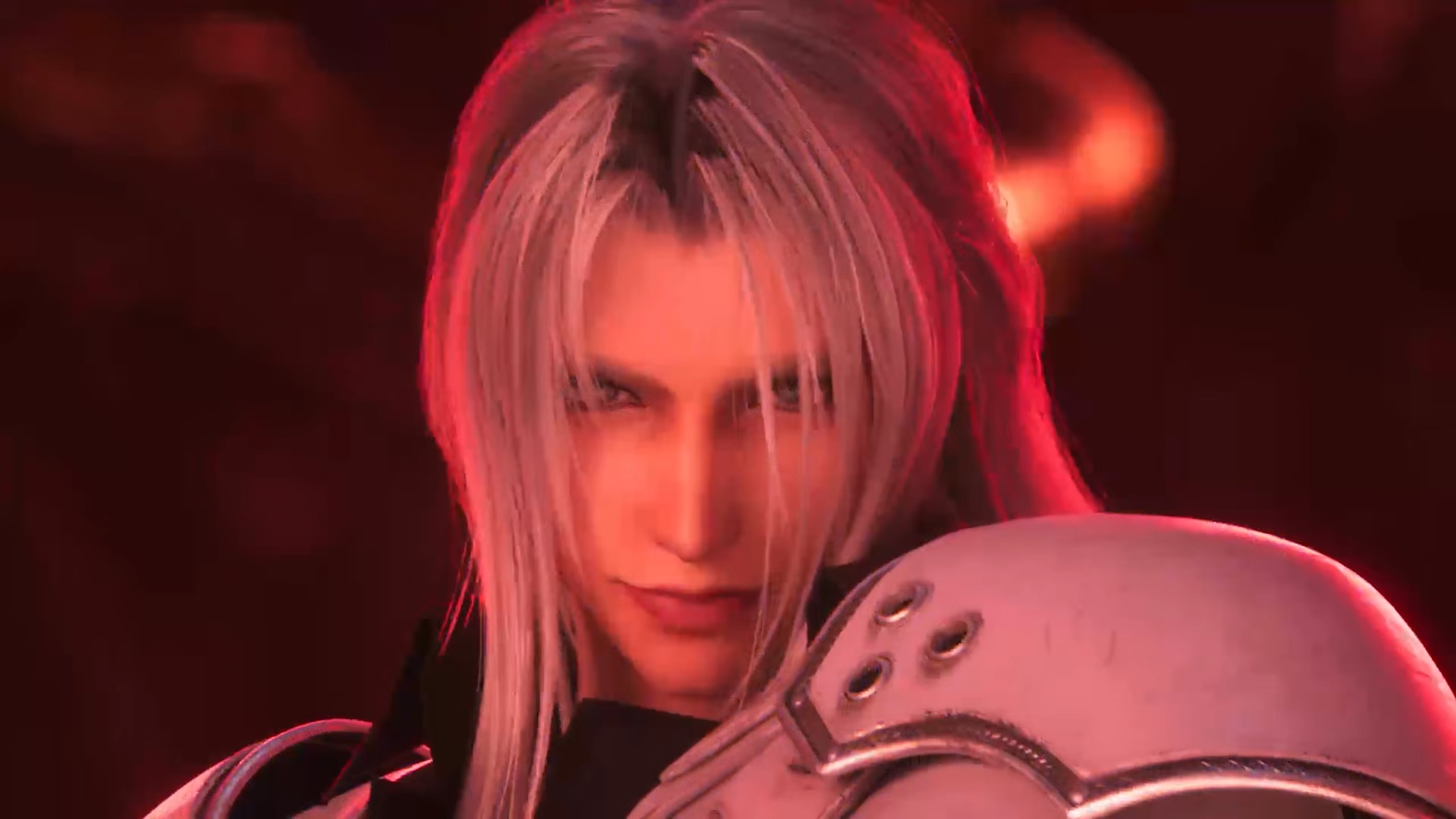 Final Fantasy 7 Remake's Sephiroth design in Final Fantasy Resonance trailer