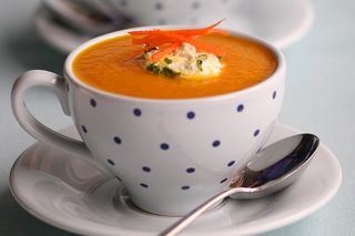 Carrot ginger soup