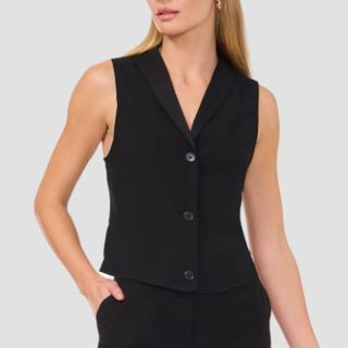 black waistcoat top