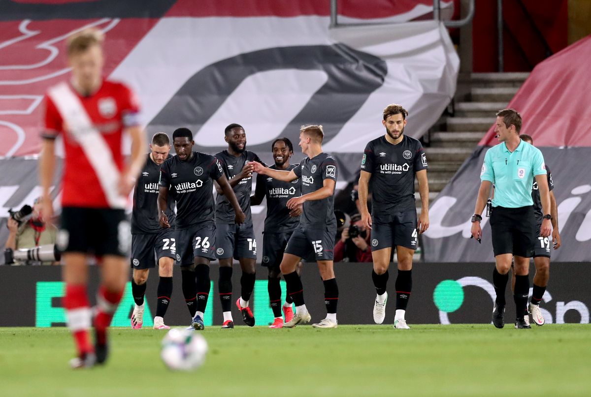 Southampton v Brentford – Carabao Cup – Second Round – St Mary’s Stadium