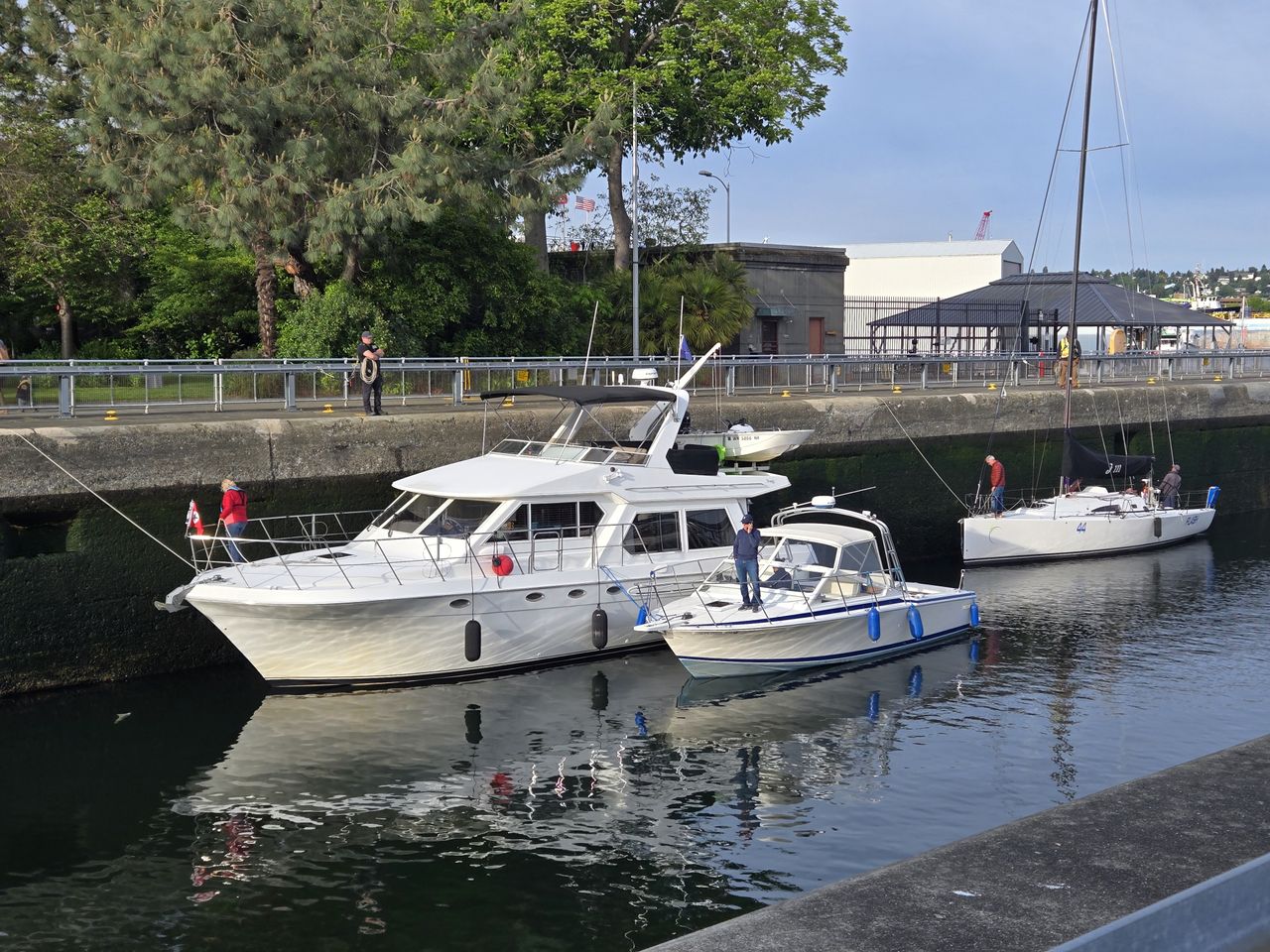 Boats on the water