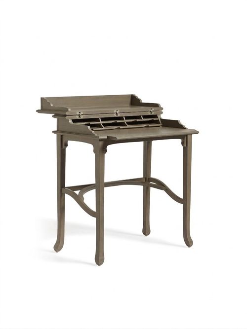 Campaign Desk - Oyster Grey