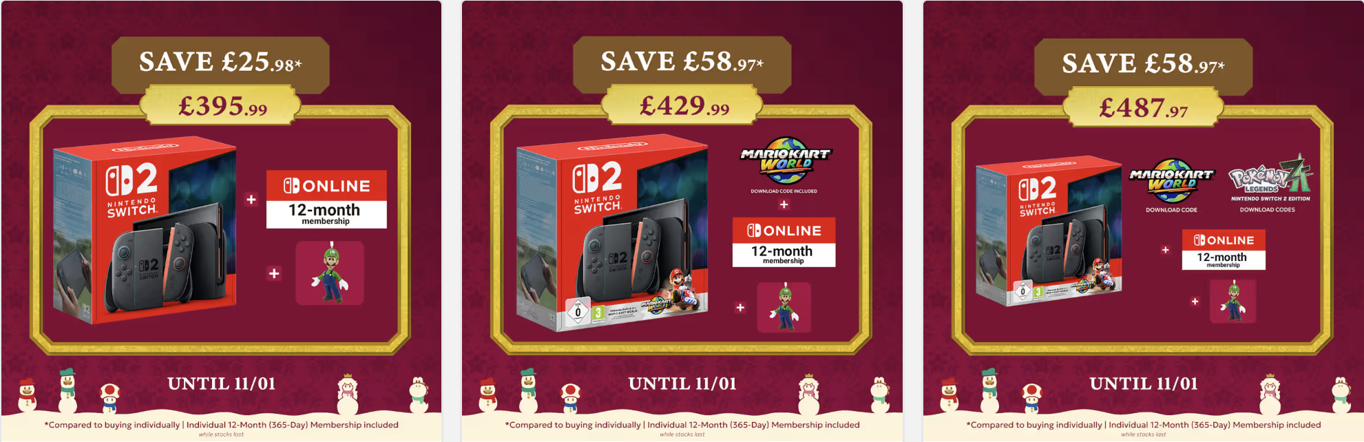 Nintendo Switch Black Friday deals