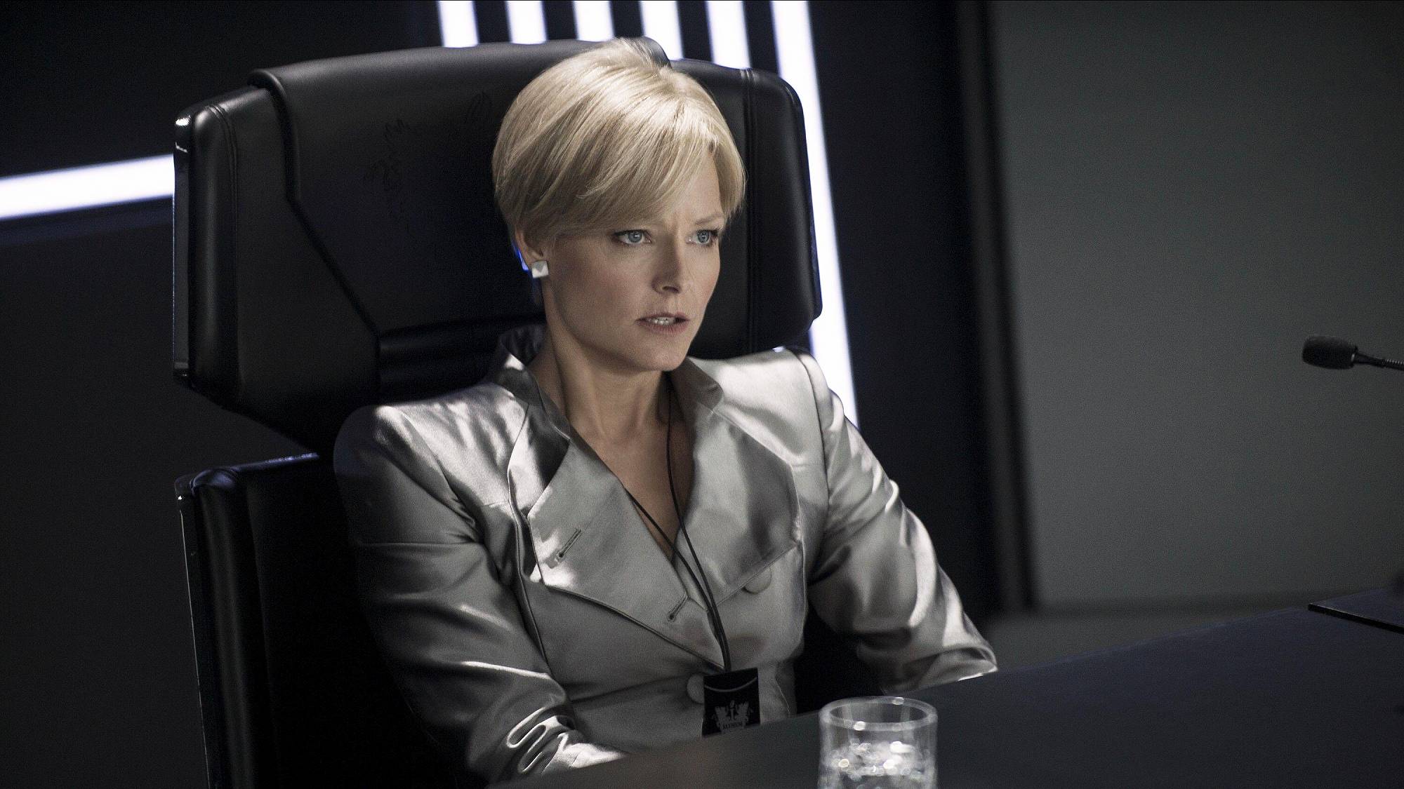 Jodie Foster as Jessica Delacourt in &quot;Elysium&quot; movie (2013)